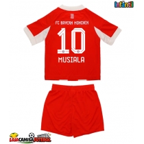 Camisa de Futebol Bayern Munich Jamal Musiala #10 Equipamento Principal Infantil 2025-26 Manga Curta (+ Calças curtas)